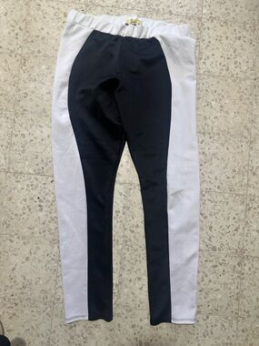 Nicki Minaj white and Black track pants
